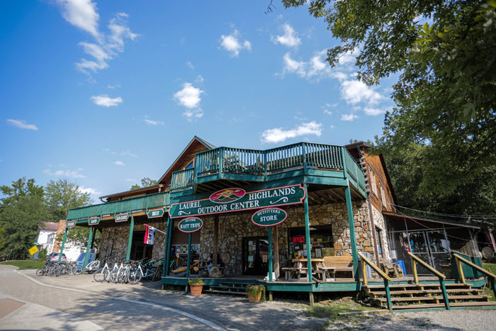 Laurel Highlands storefront in Ohiopyle PA