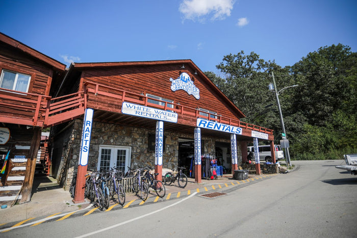 White Water Adventurers storefront in Ohiopyle PA