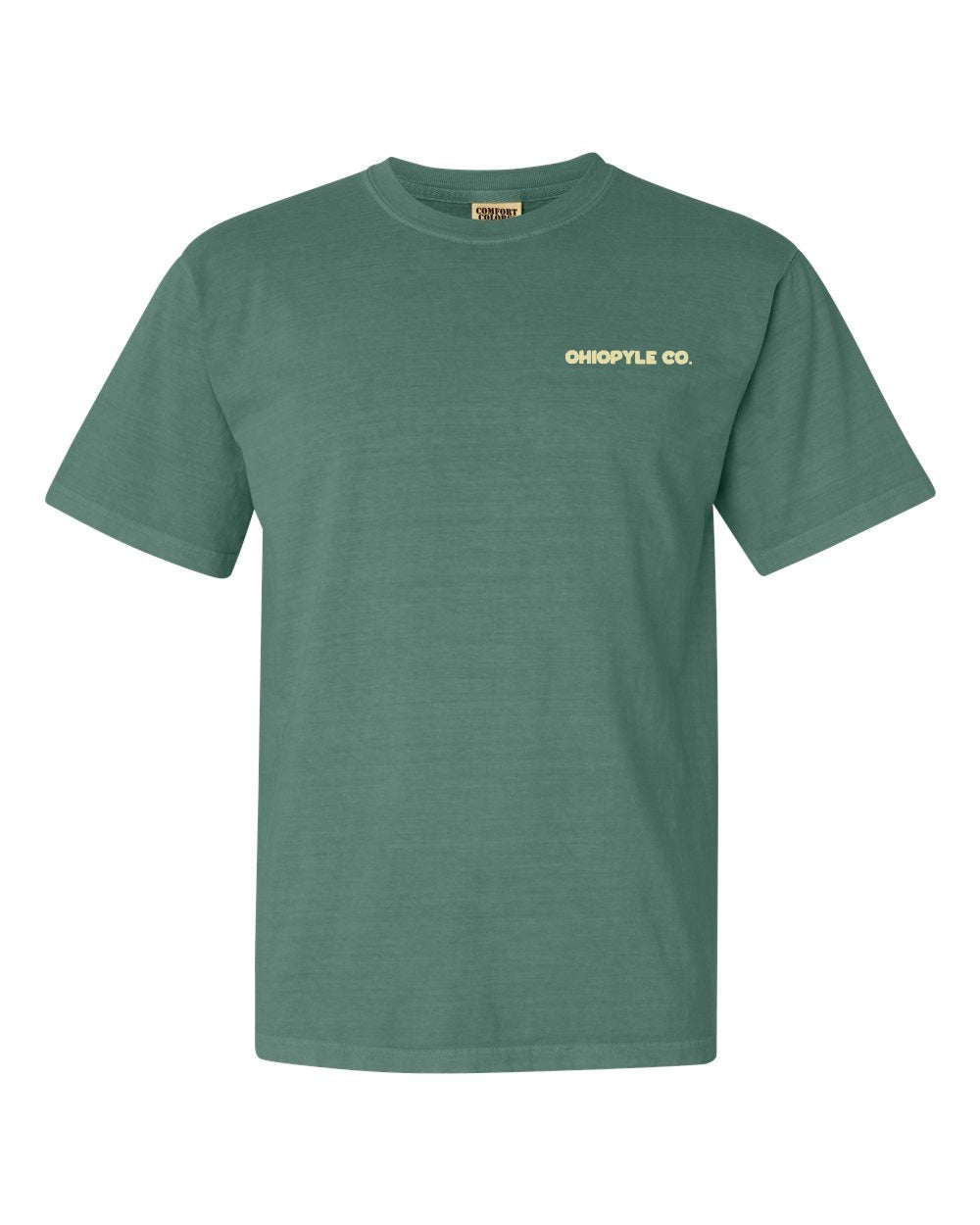 A green Ohiopyle State Park T-shirt
