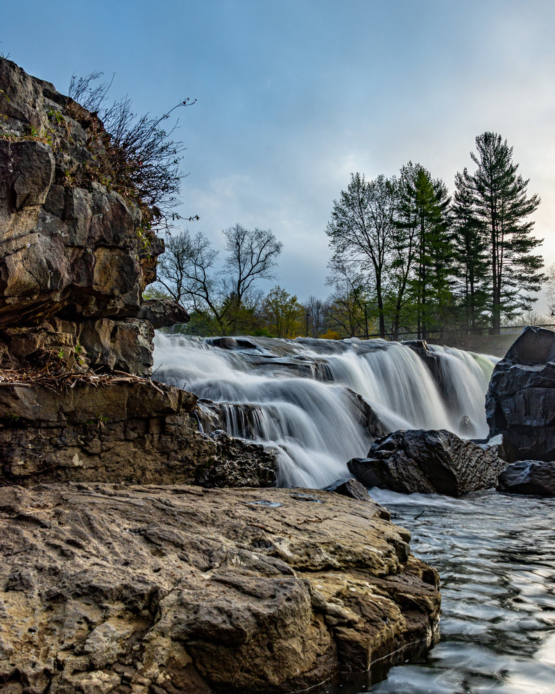 Ohiopyle Falls Long Exposure during Spring