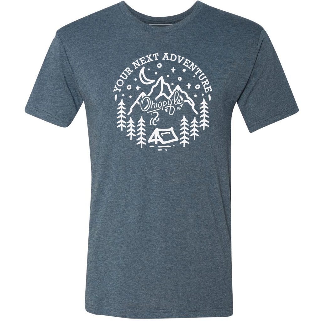 Ohiopyle State Park t-shirt in a vintage navy triblend color