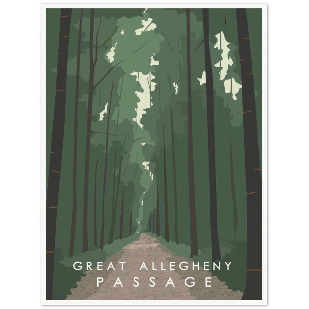 Great Allegheny Passage Poster